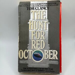 The Hunt for Red October Tom Clancy Berkley Novel Paperback Thriller Book